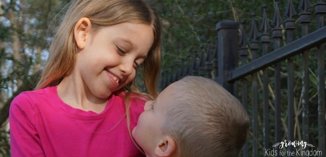 Children's devotional to teach the importance of love